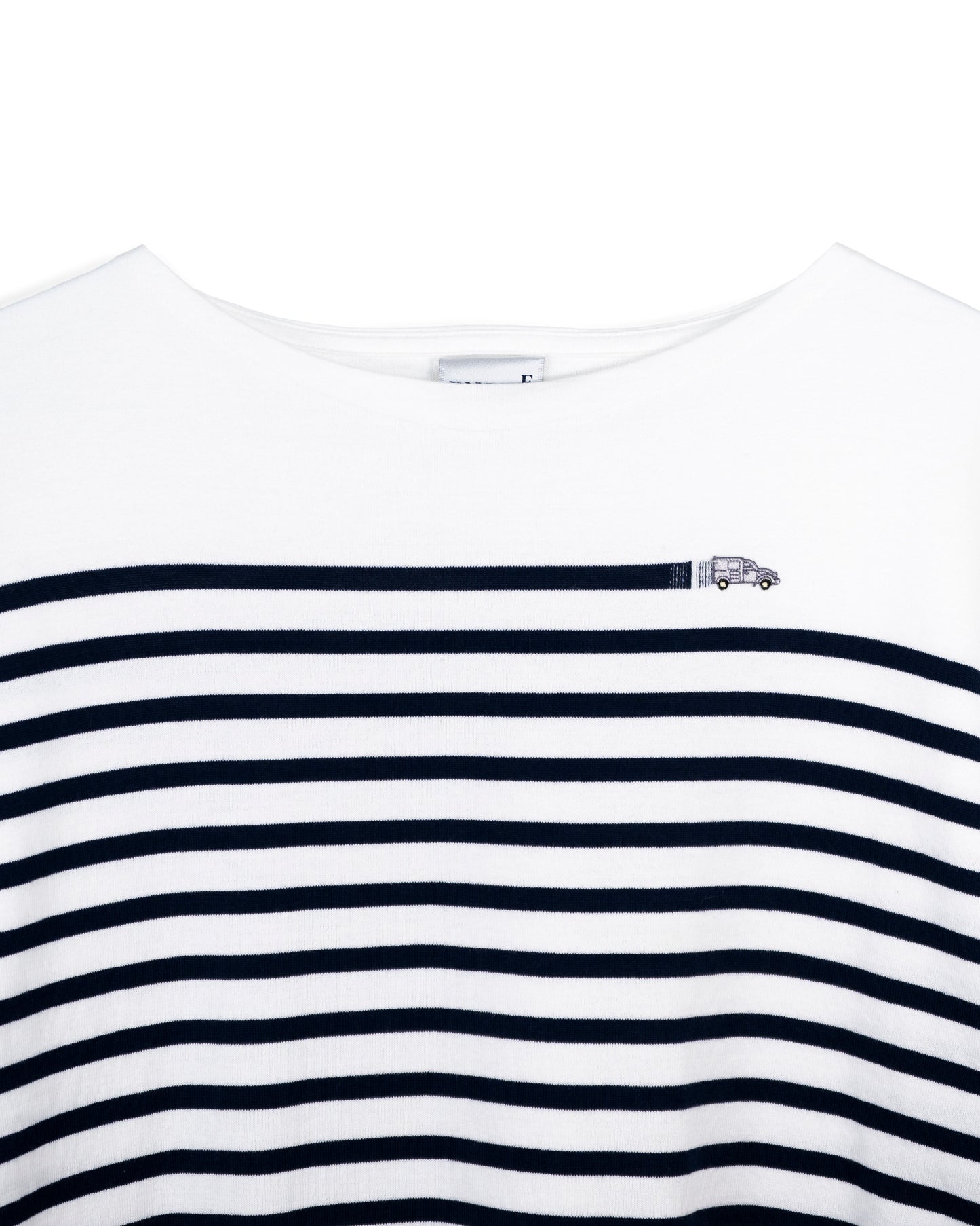 ZUZUボーダーハーフスリーブTシャツ