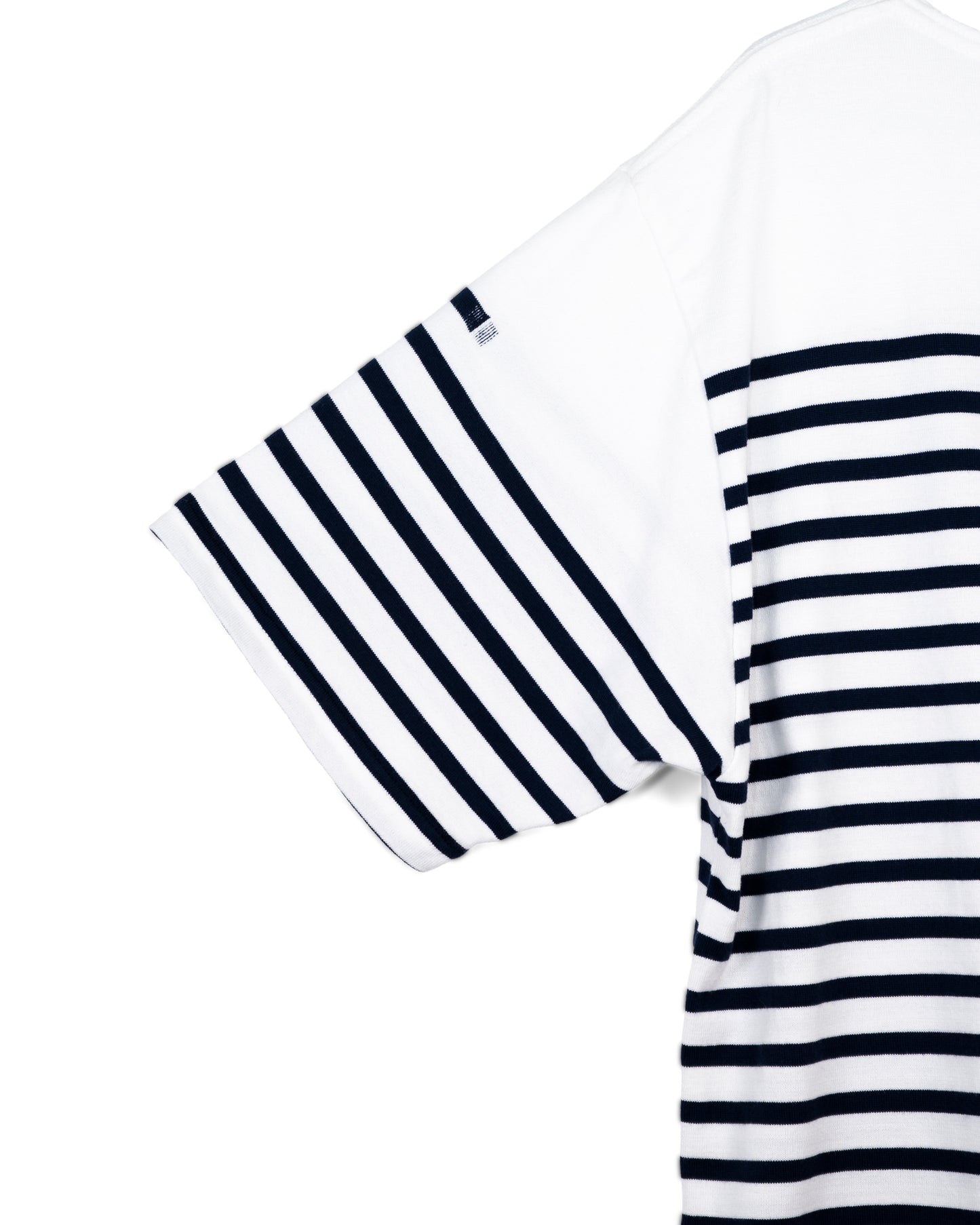 ZUZUボーダーハーフスリーブTシャツ