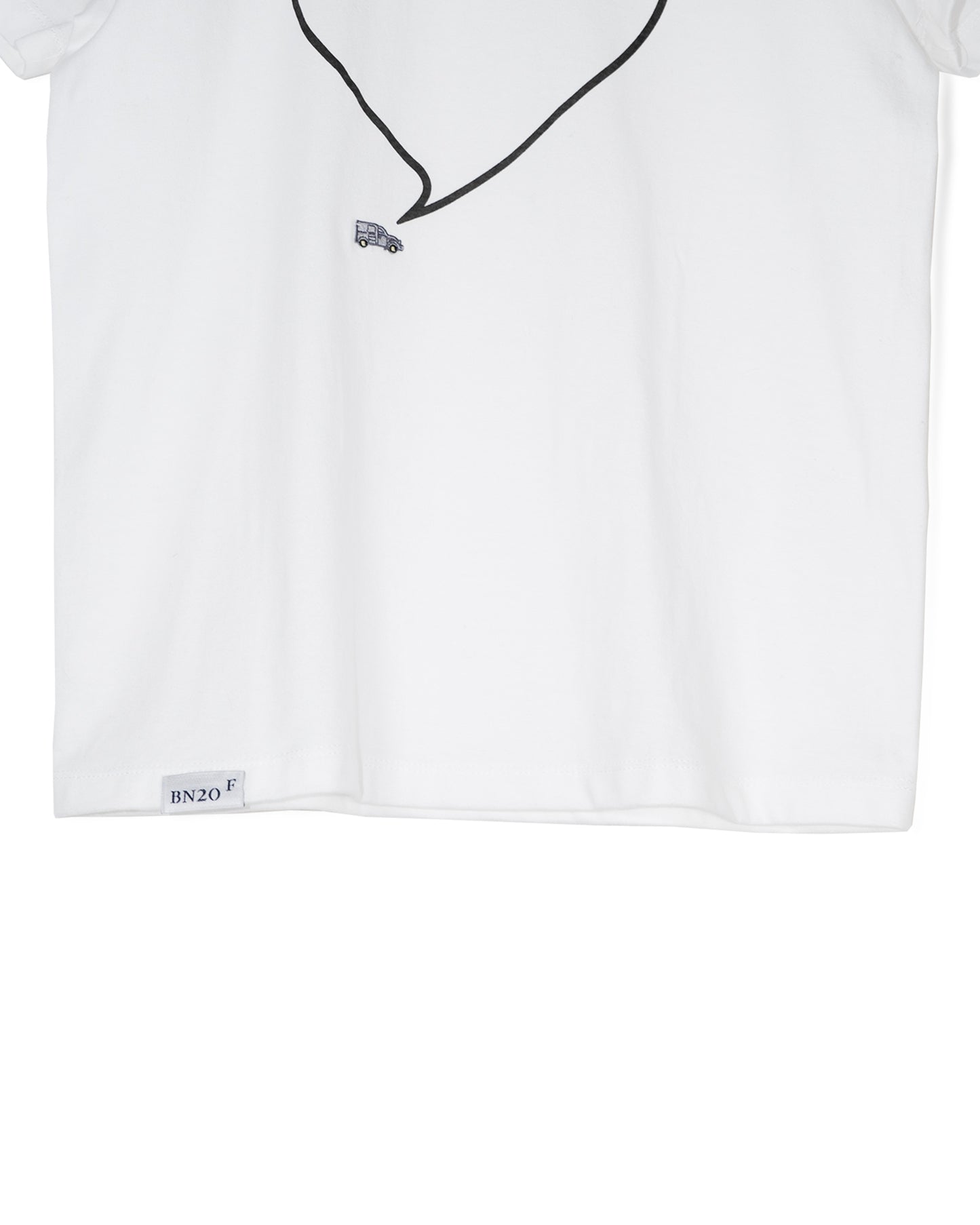 吹出しTシャツ ハート レディース